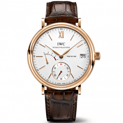 IWC Schaffhausen Portofino HAND-WOUND EIGHT DAYS IW510107 Manufaktúrni kalibr, Zlato, 45 mm