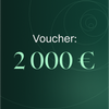 Geschenkgutschein im Wert von 2.000 €