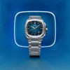 The 70s come to the screen: Mido Multifort TV Chronograph with a case shaped like a television screen