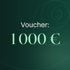 Geschenkgutschein im Wert von 1.000 €